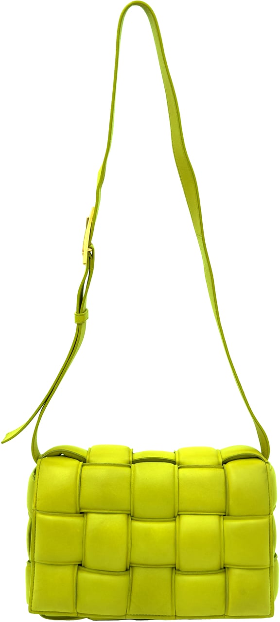Bottega Veneta Padded Cassette - Kiwi Groen