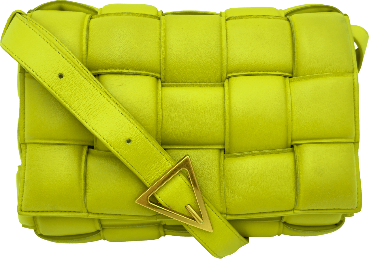 Bottega Veneta Bottega Veneta Padded Cassette - Kiwi Groen