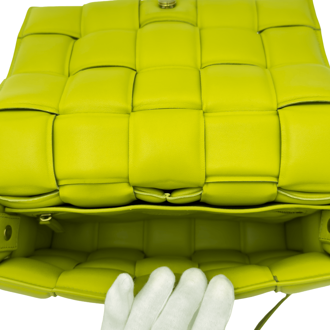 Bottega Veneta Bottega Veneta Padded Cassette - Kiwi Groen