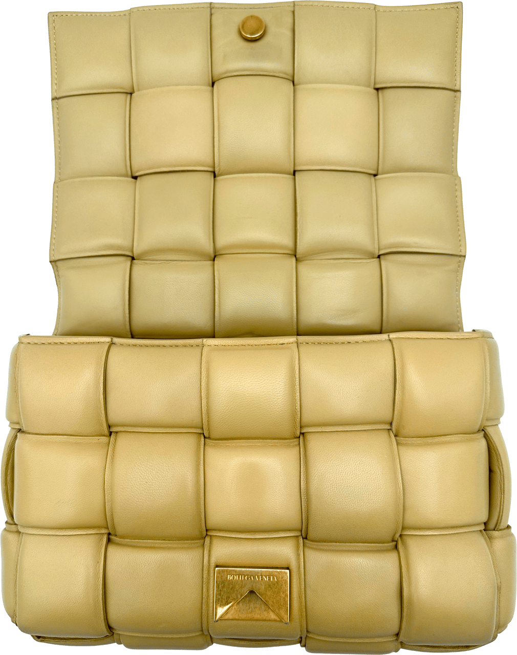 Bottega Veneta Bottega Veneta Padded Cassette - Tapioca Geel