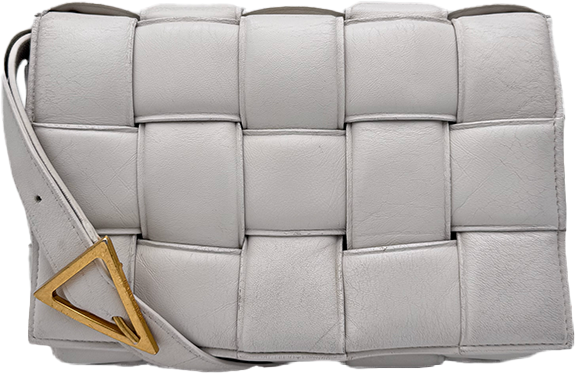 Bottega Veneta Bottega Veneta Padded Cassette - Off-White Wit