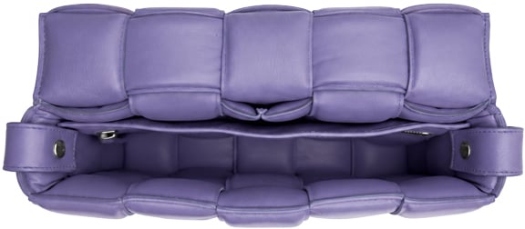 Bottega Veneta Padded Cassette - Purple Paars