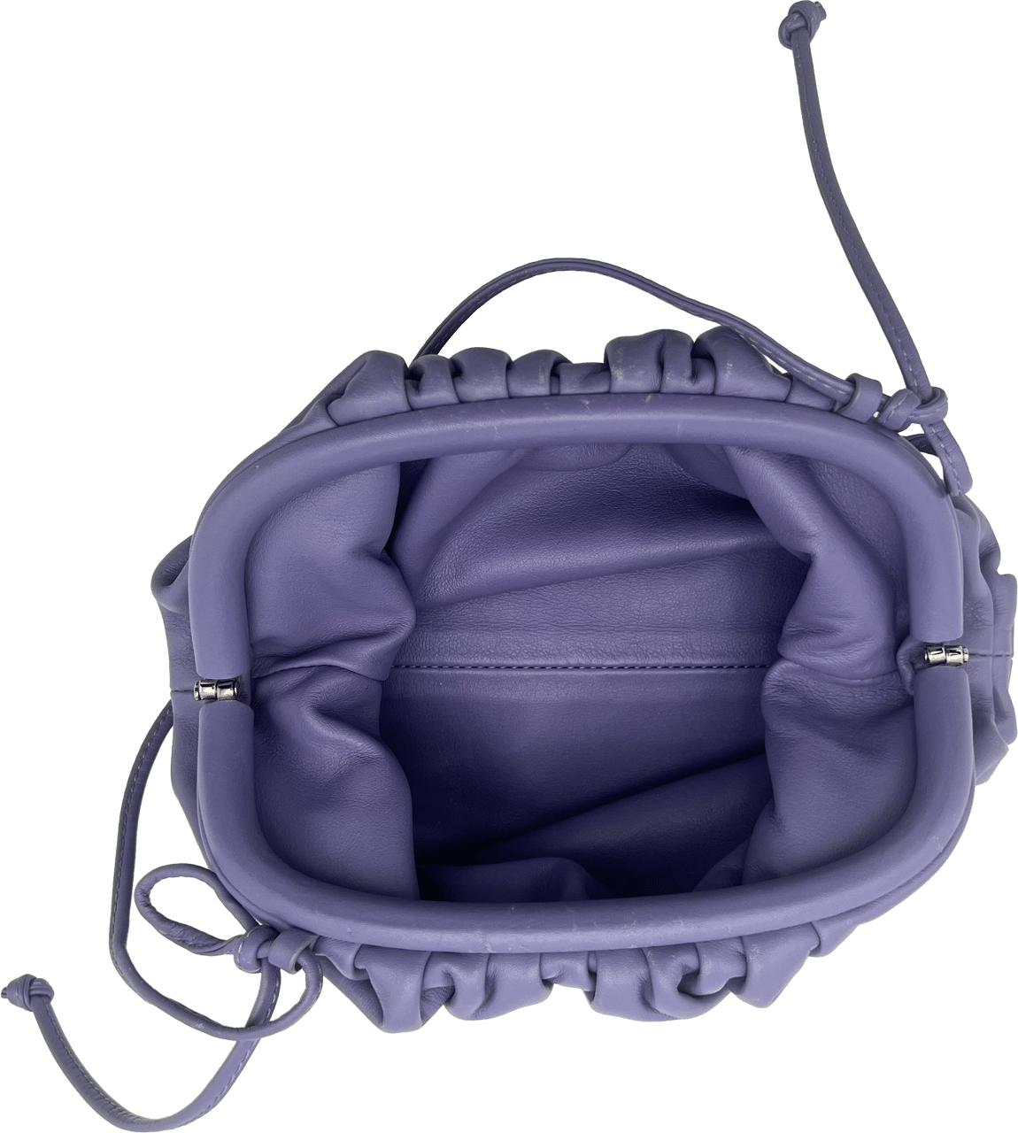 Bottega Veneta Bottega Veneta Mini Pouch - Purple Paars