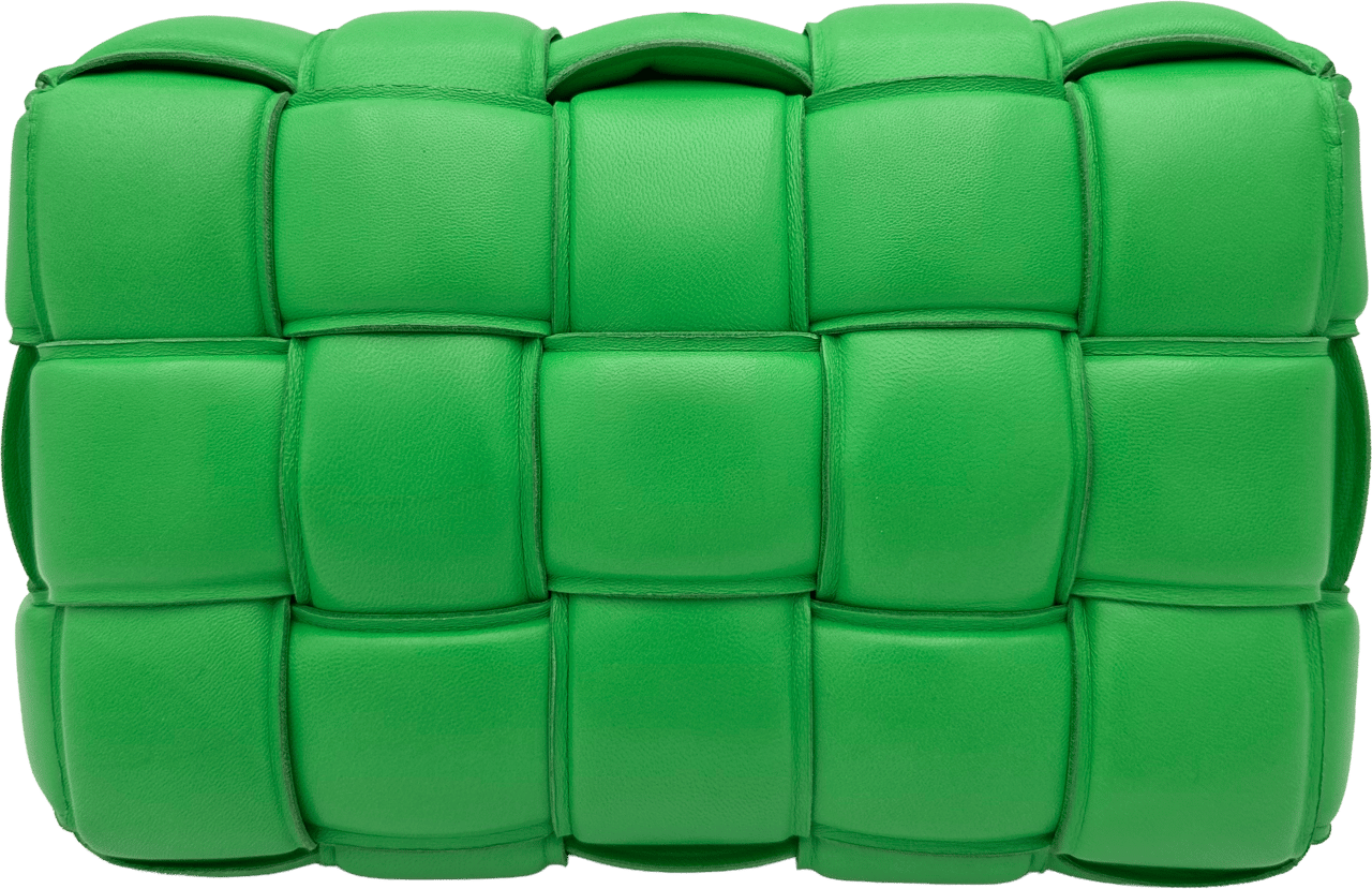 Bottega Veneta Bottega Veneta Padded Cassette - Grass Groen