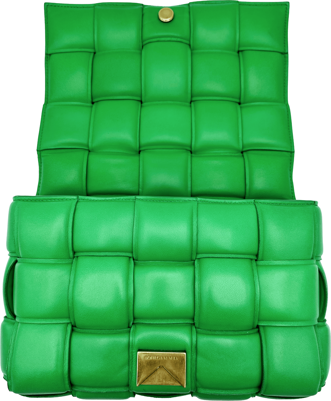 Bottega Veneta Bottega Veneta Padded Cassette - Grass Groen