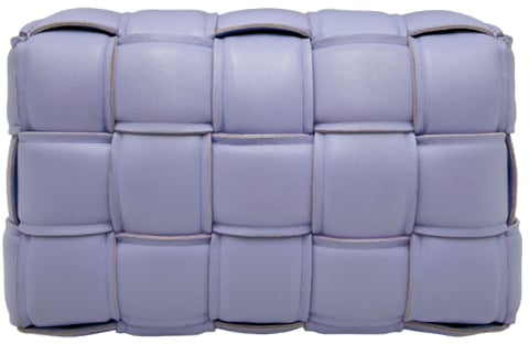 Bottega Veneta Mini Padded Cassette - Amethyst Paars