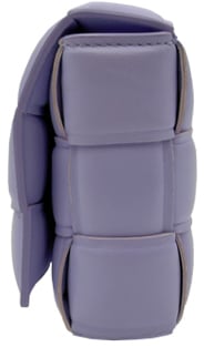 Bottega Veneta Mini Padded Cassette - Amethyst Paars