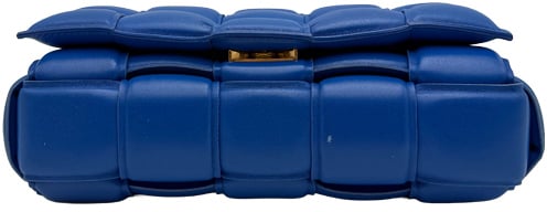 Bottega Veneta Bottega Veneta Padded Cassette Chain - Cobalt Blue Blauw