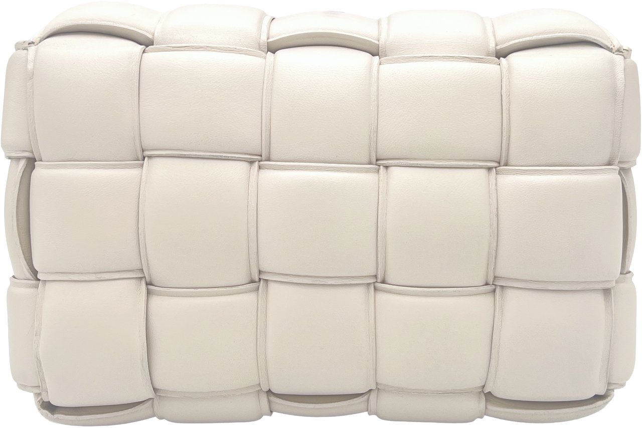 Bottega Veneta Bottega Veneta Padded Cassette - Off-White Wit
