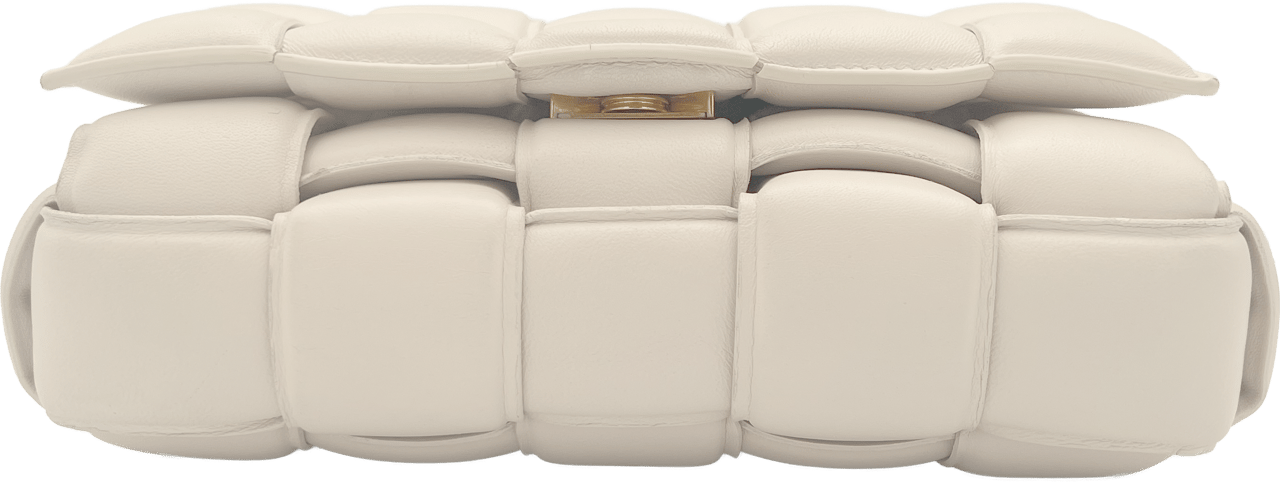 Bottega Veneta Bottega Veneta Padded Cassette - Off-White Wit