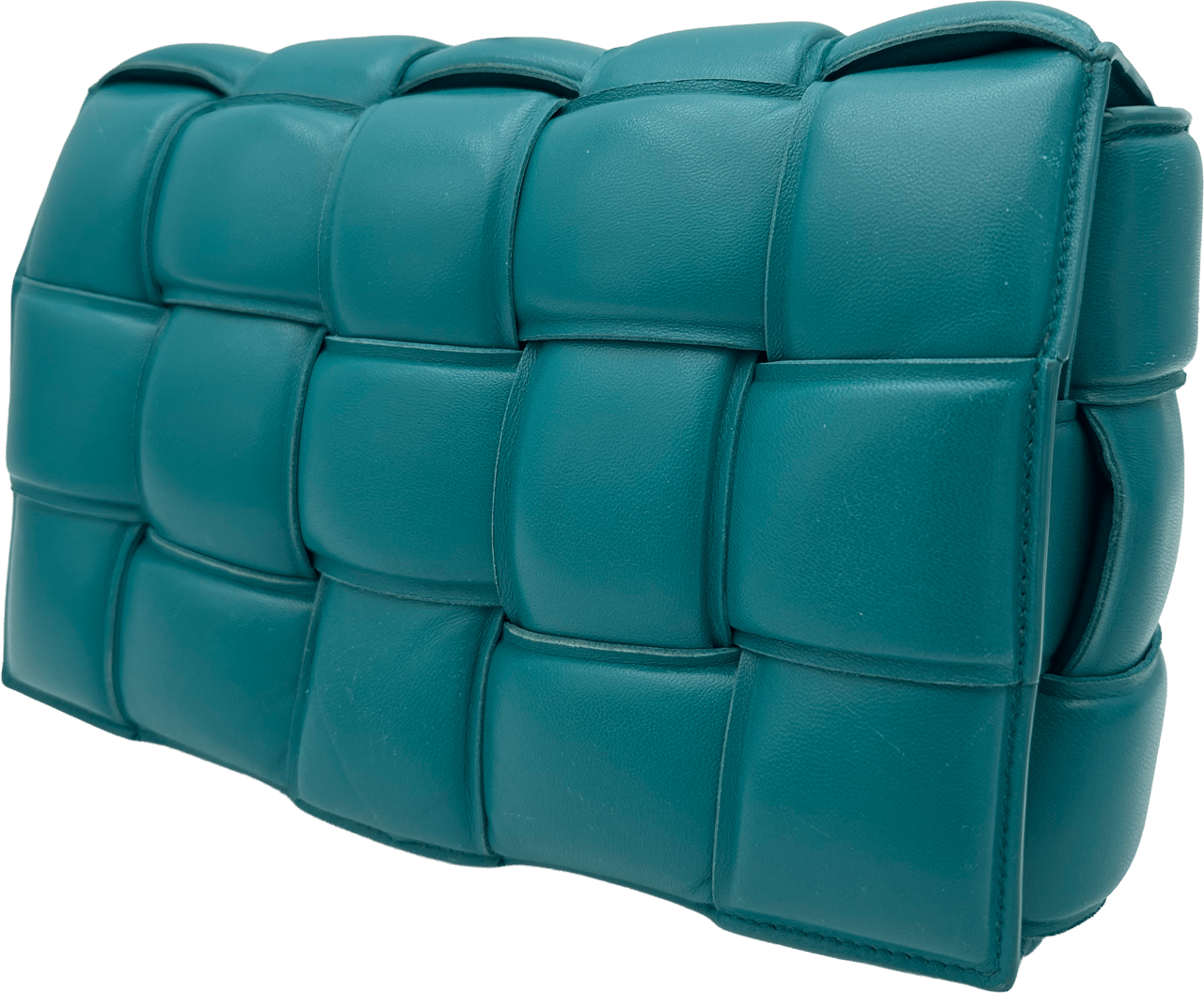 Bottega Veneta Bottega Veneta Padded Cassette - Bluegreen Groen