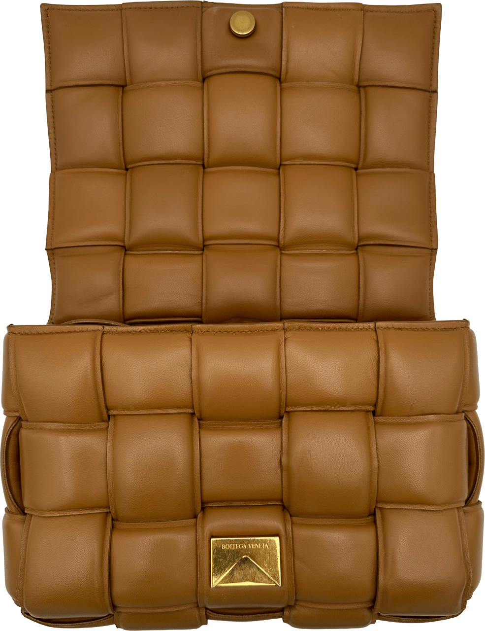 Bottega Veneta Bottega Veneta Padded Cassette - Caramel Bruin