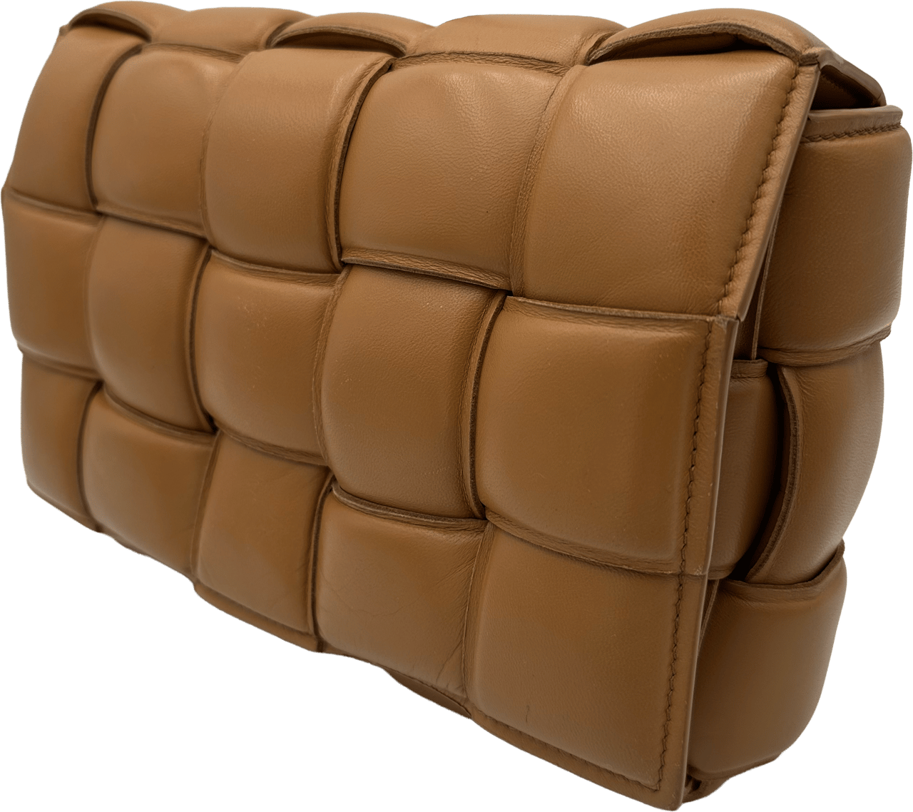 Bottega Veneta Bottega Veneta Padded Cassette - Caramel Bruin