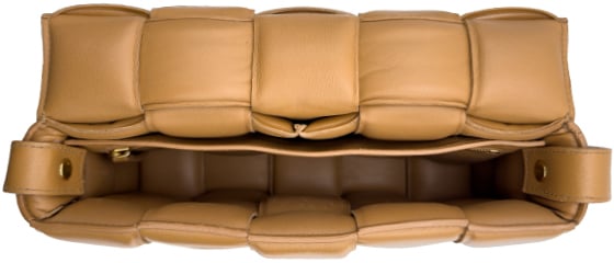 Bottega Veneta Padded Cassette - Caramel Bruin