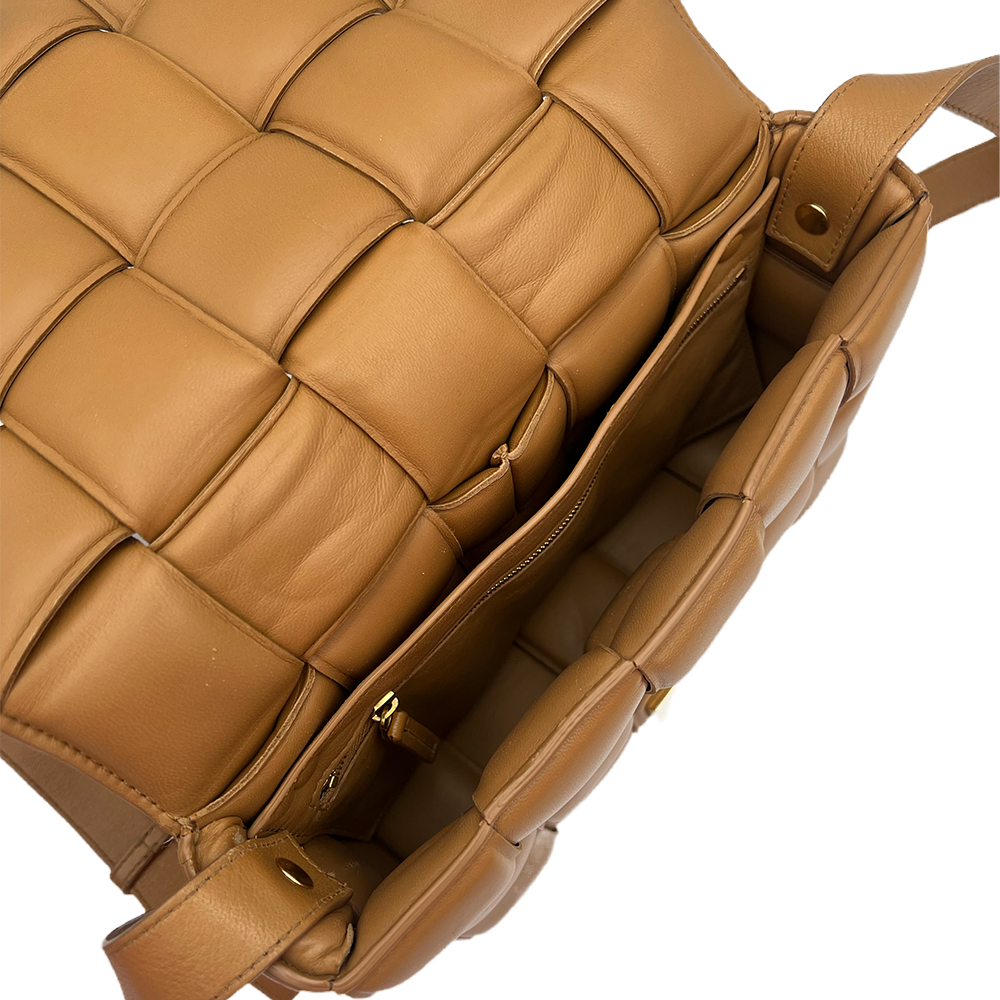 Bottega Veneta Bottega Veneta Padded Cassette - Caramel Bruin