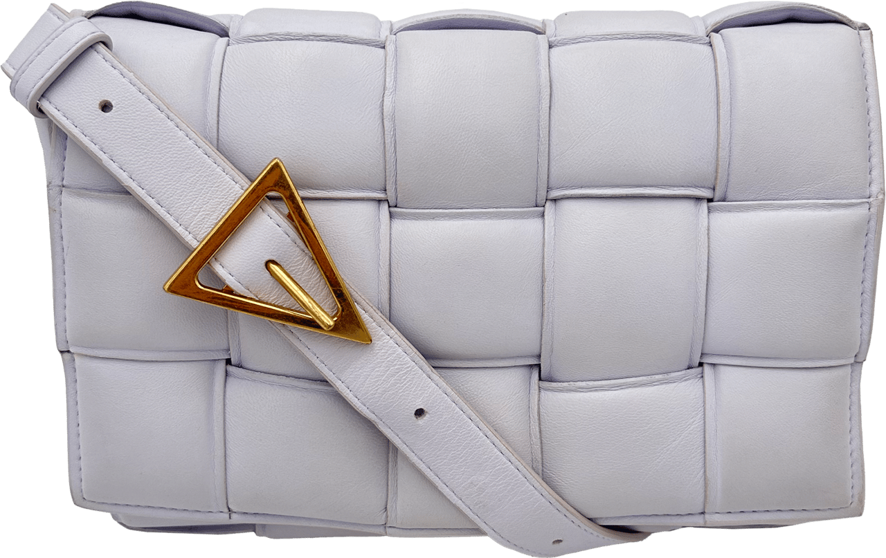 Bottega Veneta Bottega Veneta Padded Cassette - Mirth Washed Paars