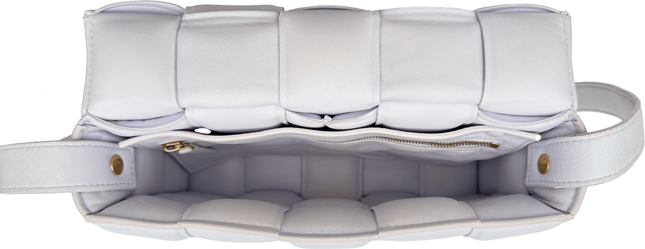 Bottega Veneta Bottega Veneta Padded Cassette - Mirth Washed Paars