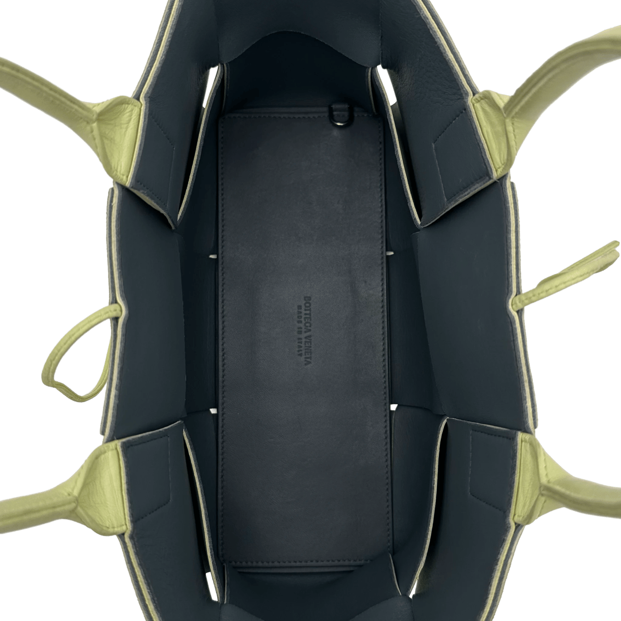 Bottega Veneta Bottega Veneta Arco Tote Bicolor - Lemon Washed Geel