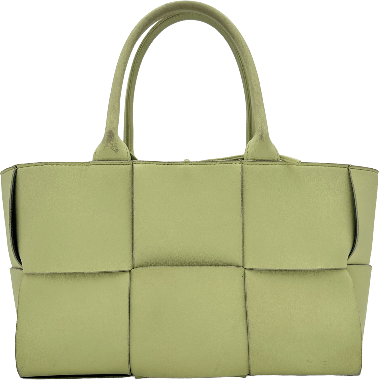 Bottega Veneta Bottega Veneta Arco Tote Bicolor - Lemon Washed Geel