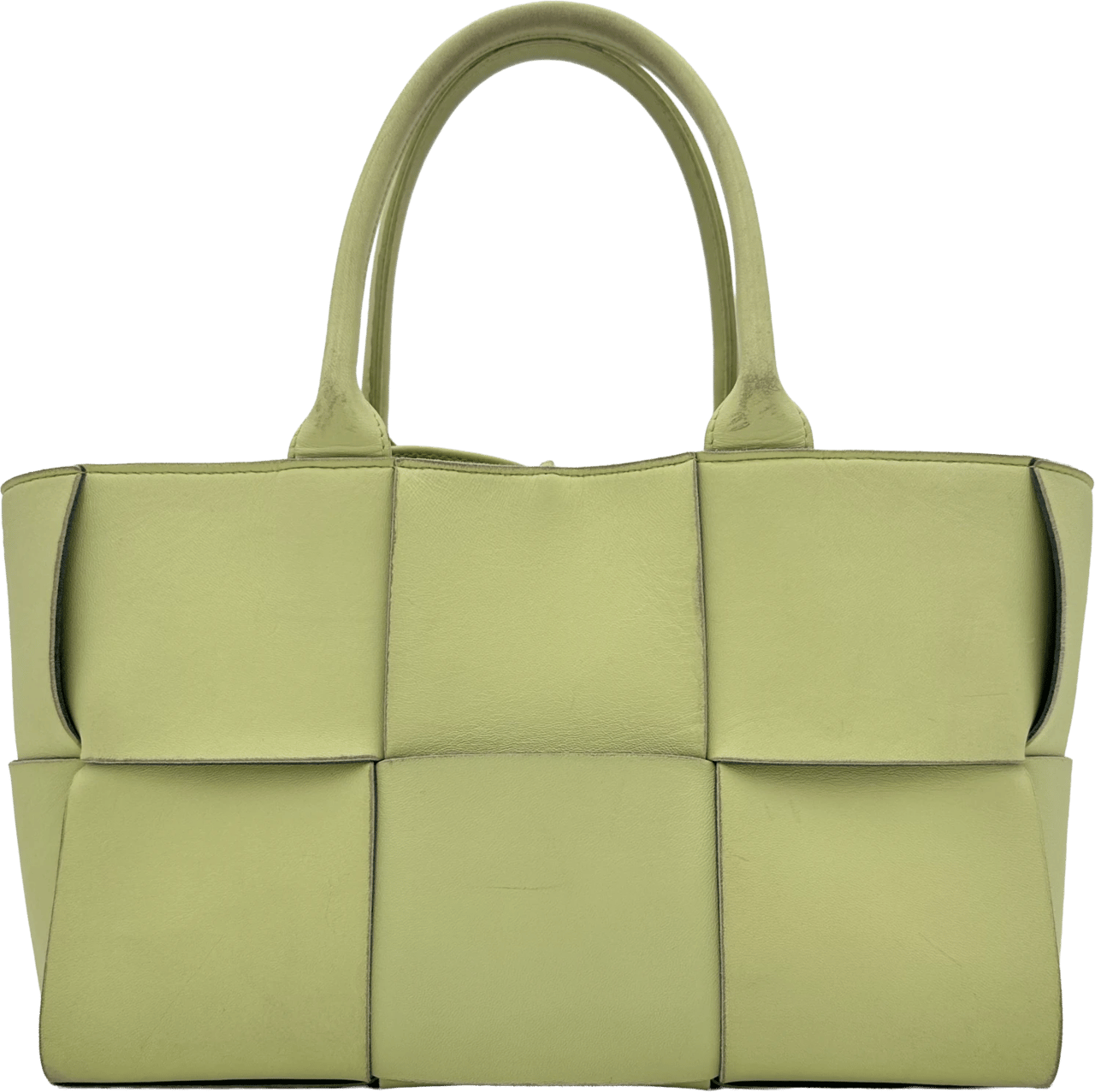 Bottega Veneta Bottega Veneta Arco Tote Bicolor - Lemon Washed Geel