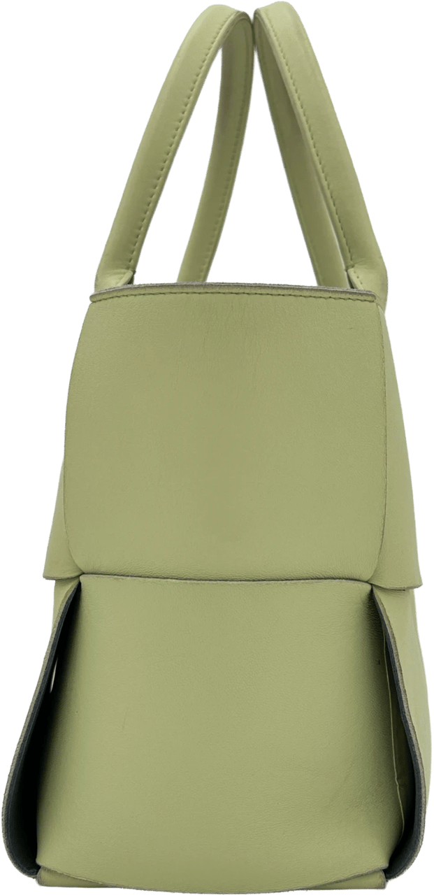 Bottega Veneta Bottega Veneta Arco Tote Bicolor - Lemon Washed Geel