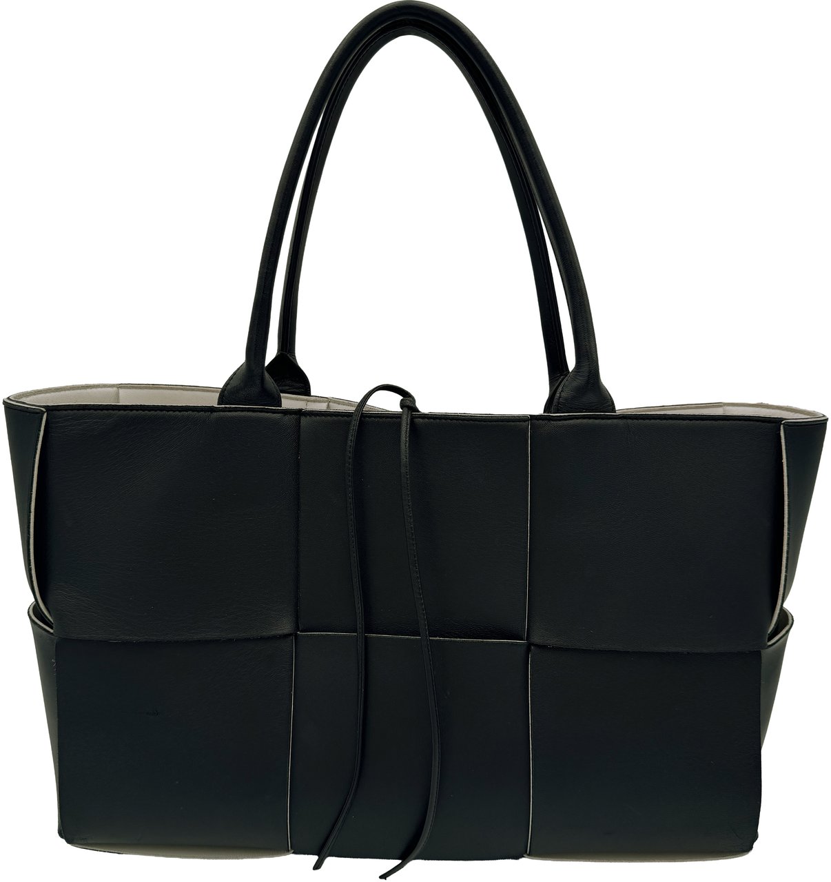 Bottega Veneta Bottega Veneta Arco Tote Bicolor - Black Zwart
