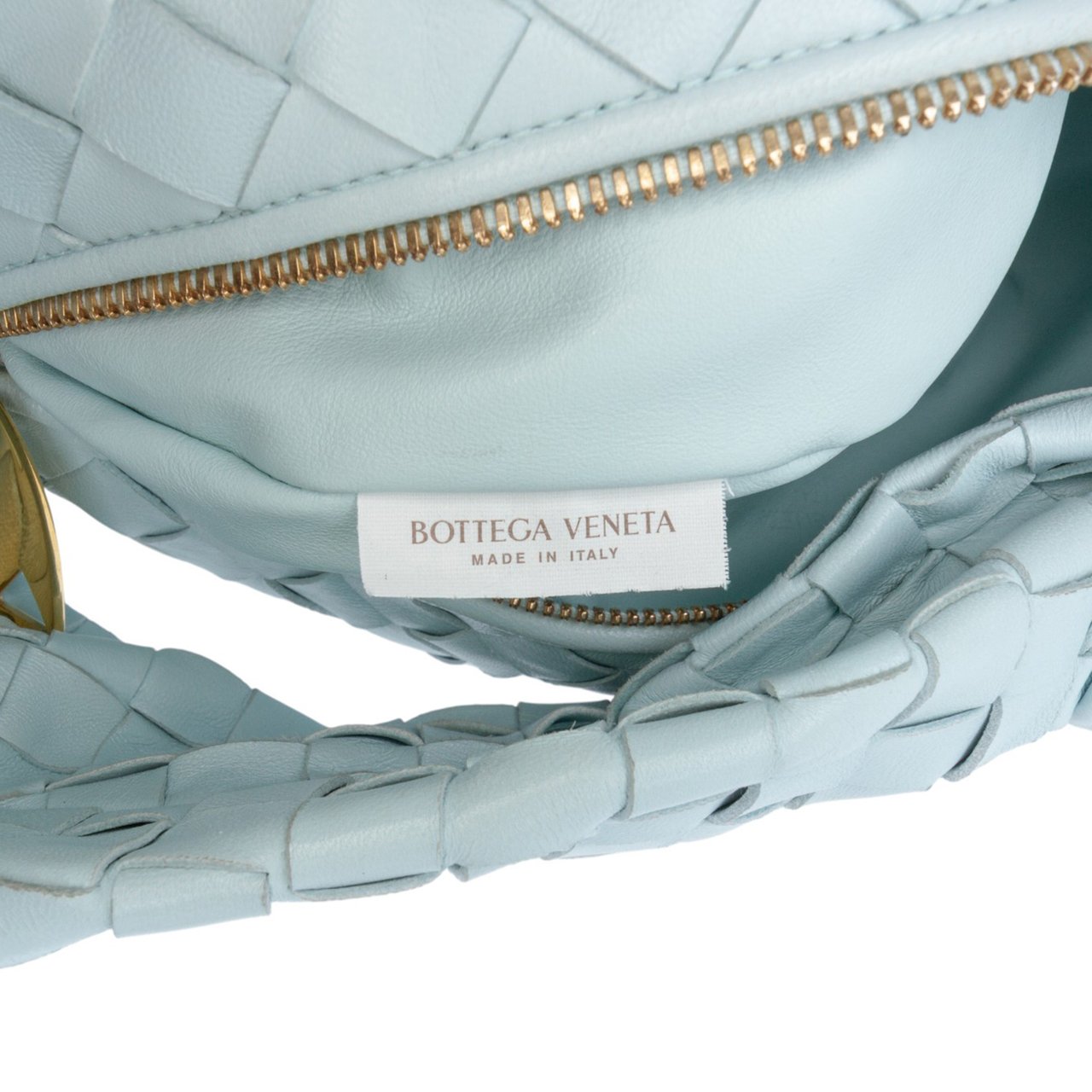 Bottega Veneta Teen Nappa Intrecciato Jodie Blauw