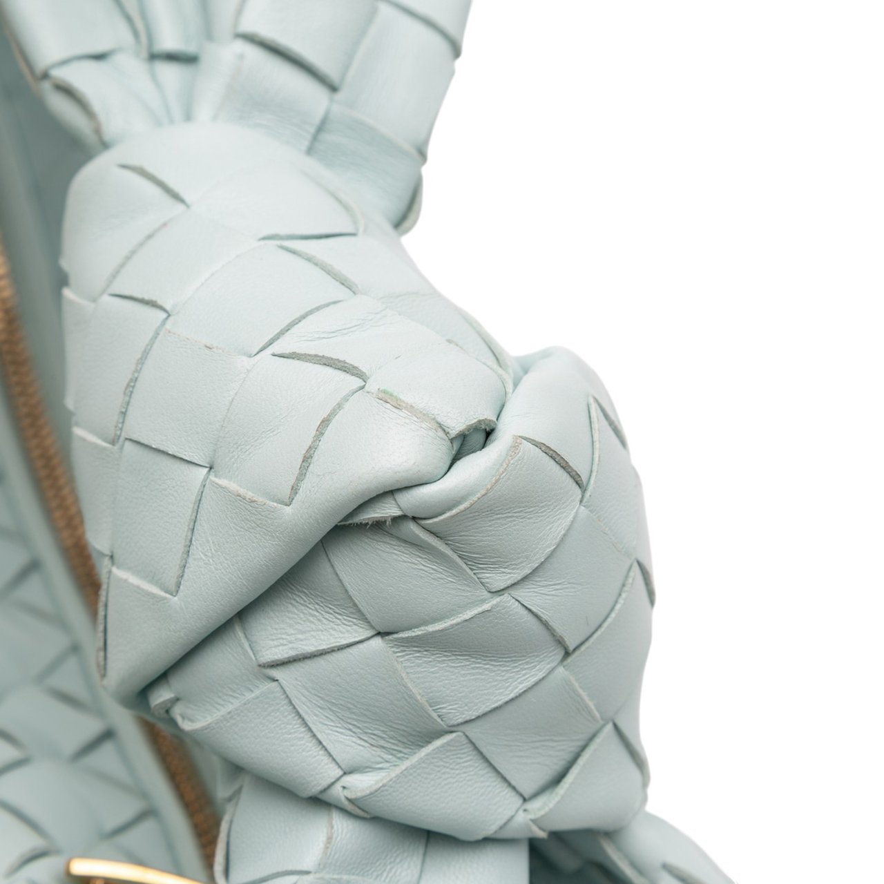 Bottega Veneta Teen Nappa Intrecciato Jodie Blauw