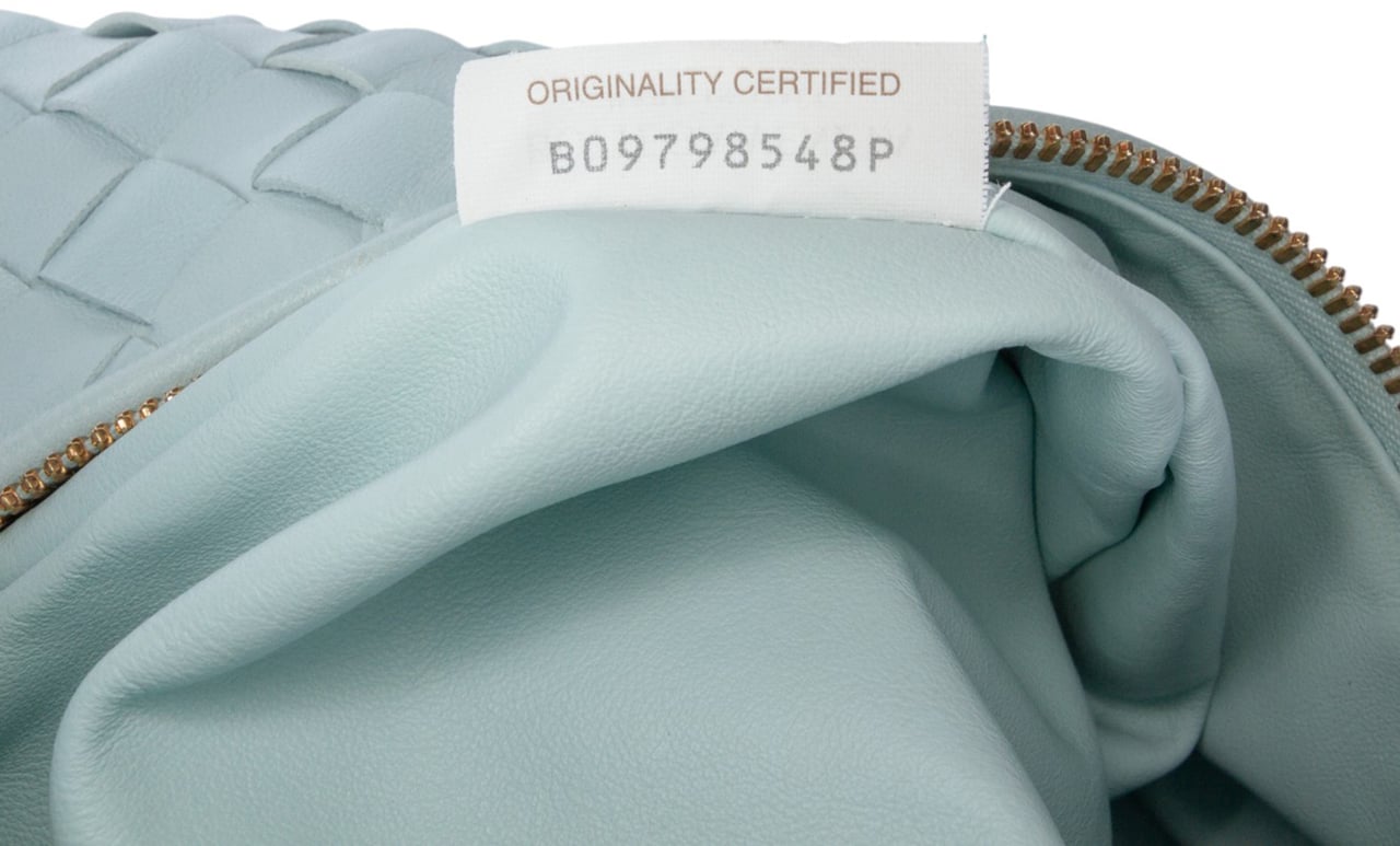 Bottega Veneta Teen Nappa Intrecciato Jodie Blauw