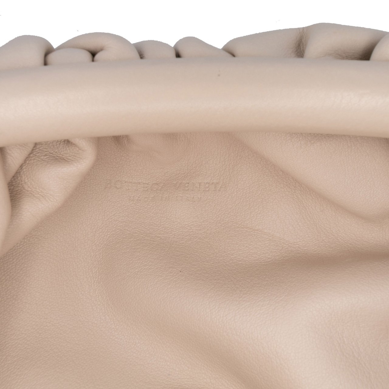 Bottega Veneta Lambskin The Mini Pouch Crossbody Wit