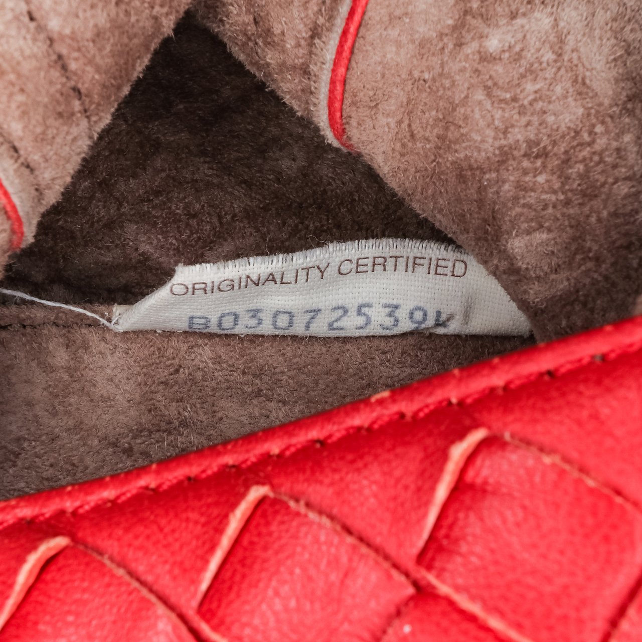 Bottega Veneta Nappa Intrecciato Tote Rood
