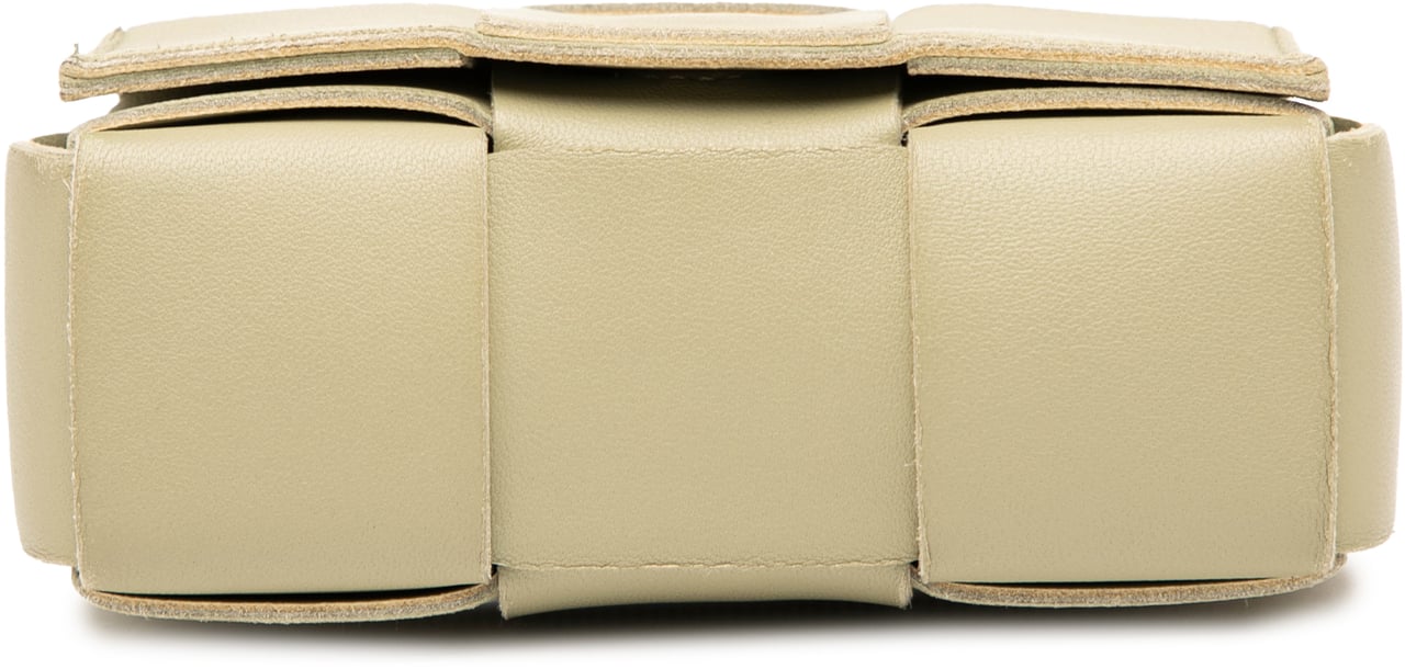 Bottega Veneta Candy Nappa Intrecciato Cassette Crossbody Bruin