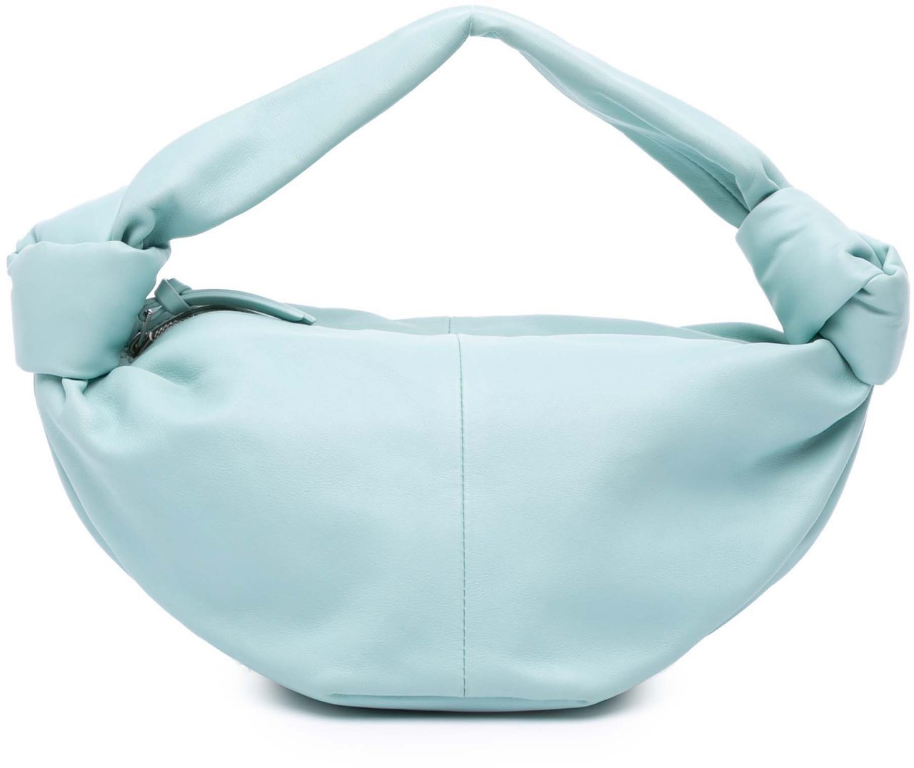Bottega Veneta Mini Calfskin Double Knot Blauw
