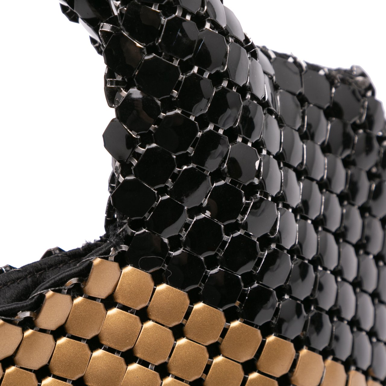 Bottega Veneta Brass Beaded Handbag Zwart