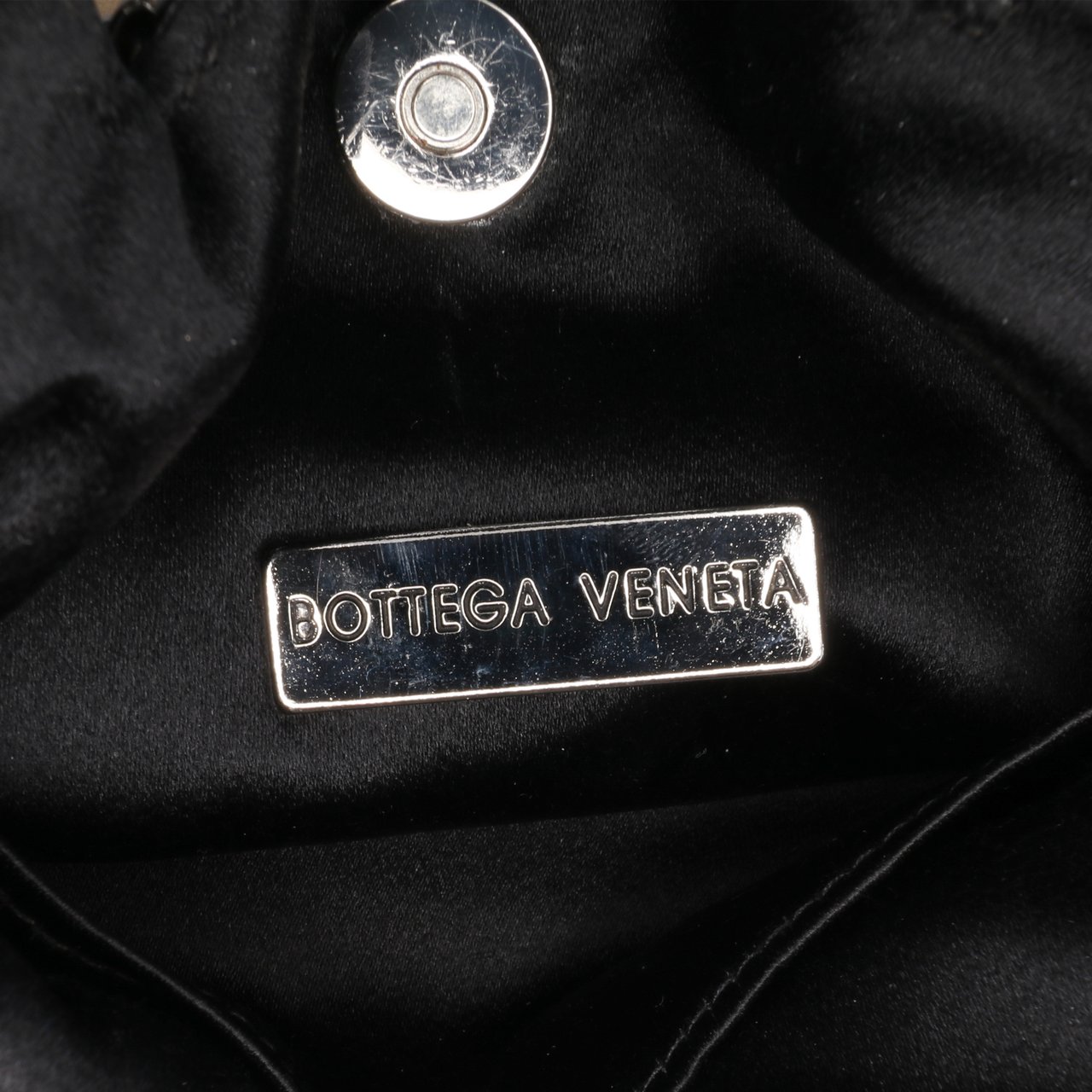 Bottega Veneta Brass Beaded Handbag Zwart