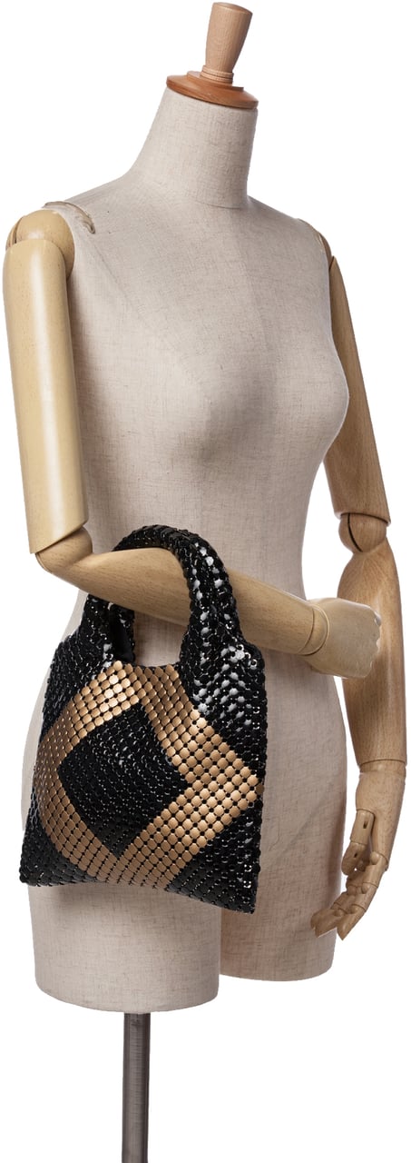 Bottega Veneta Brass Beaded Handbag Zwart