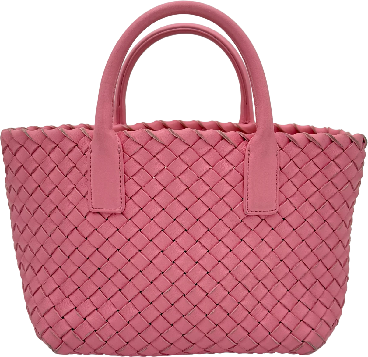 Bottega Veneta Bottega Veneta Mini Cabat - Green Roze