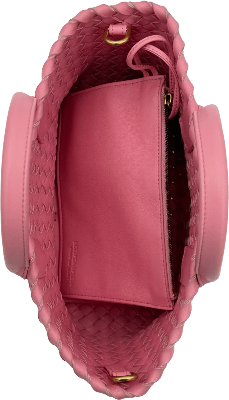 Bottega Veneta Bottega Veneta Mini Cabat - Green Roze