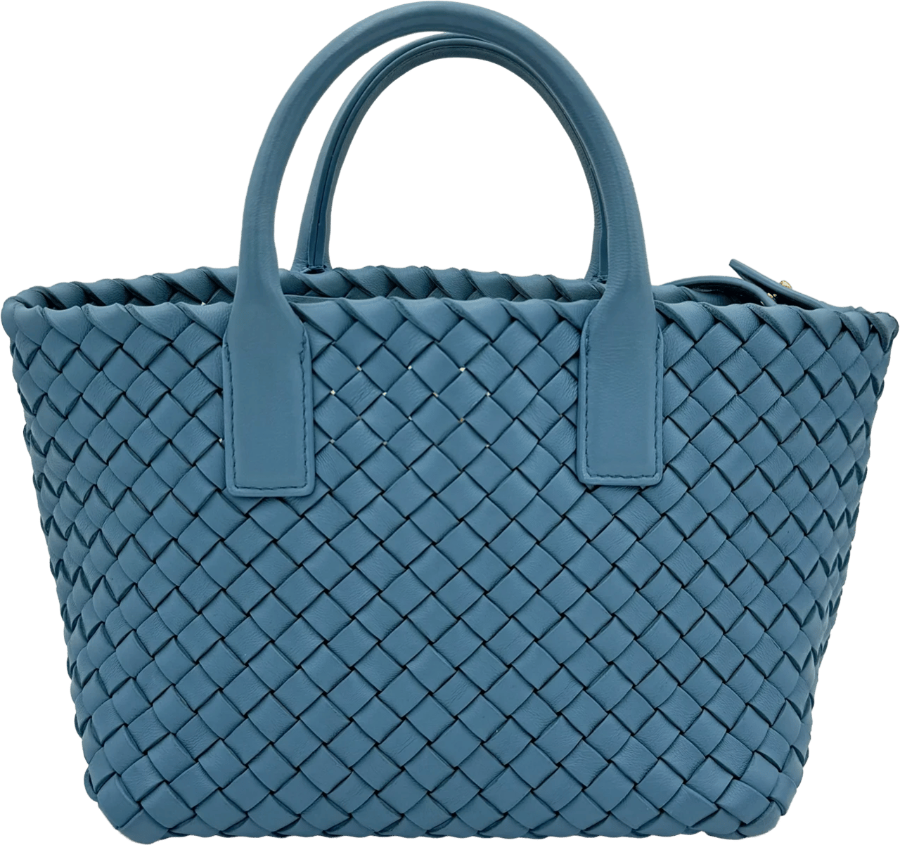 Bottega Veneta Bottega Veneta Mini Cabat - Green Blauw