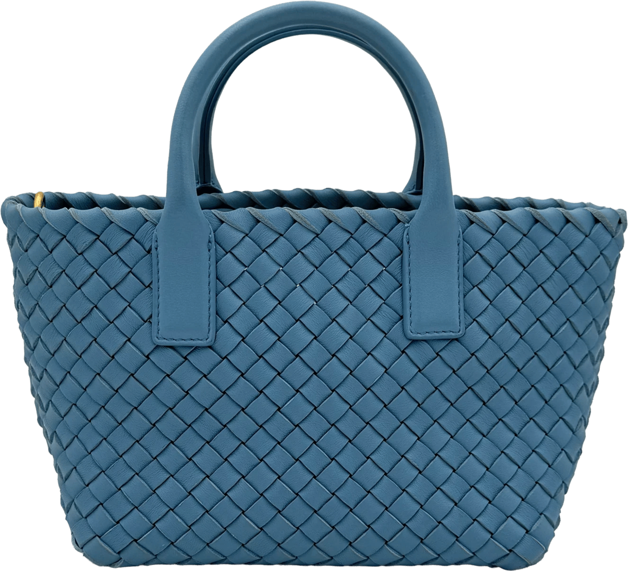 Bottega Veneta Bottega Veneta Mini Cabat - Green Blauw