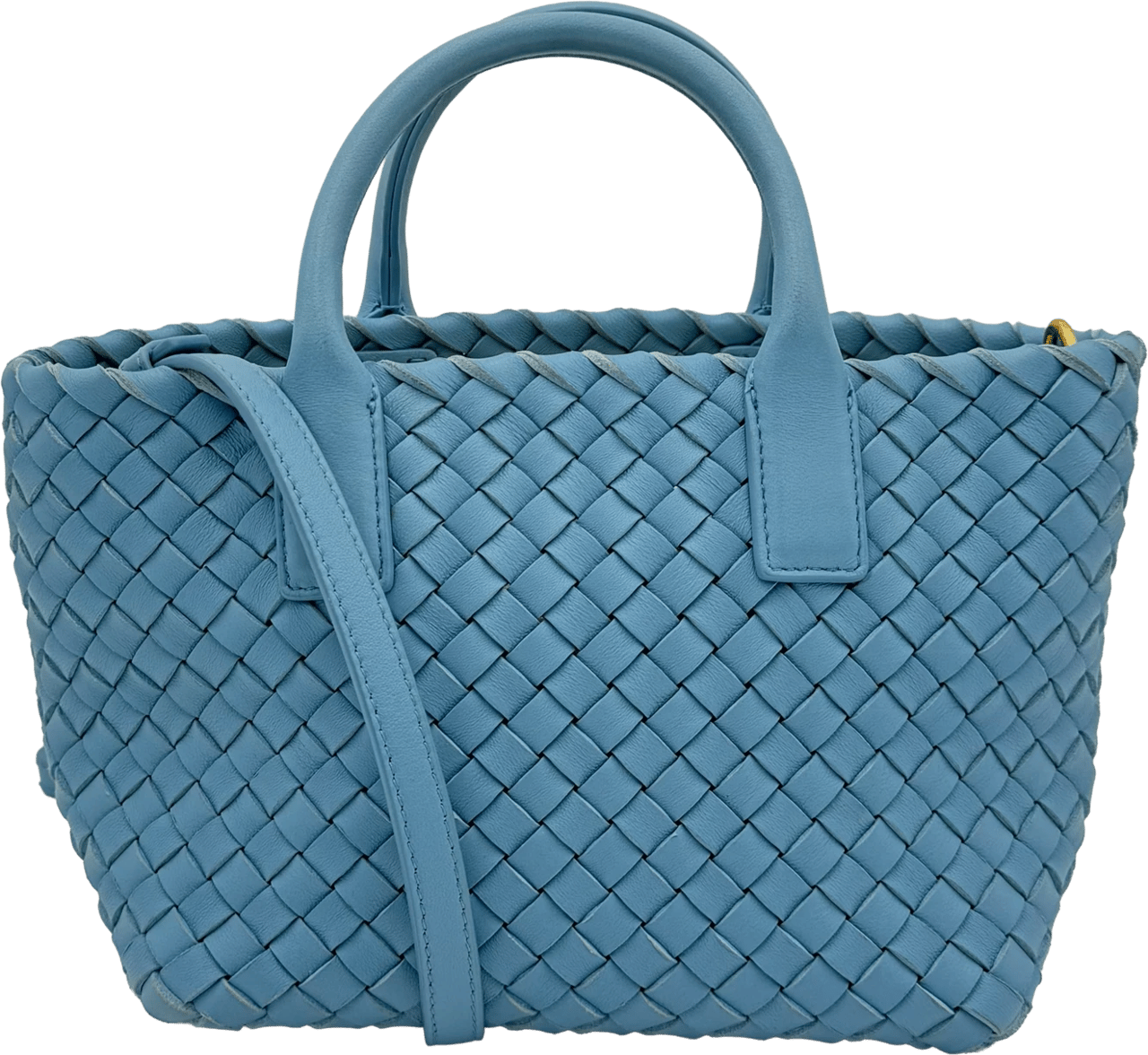 Bottega Veneta Bottega Veneta Mini Cabat - Green Blauw