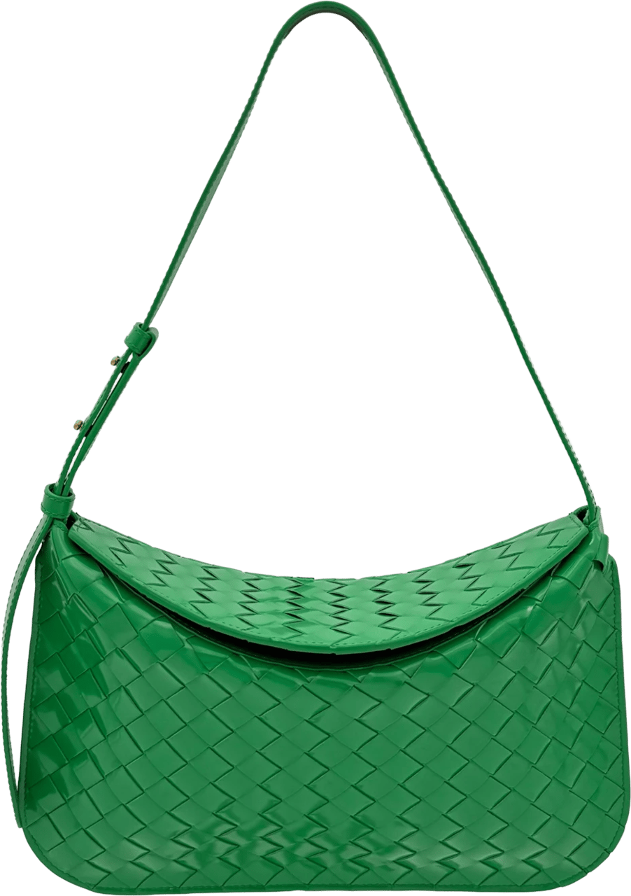 Bottega Veneta Bottega Veneta Flap Bag - Grass Groen