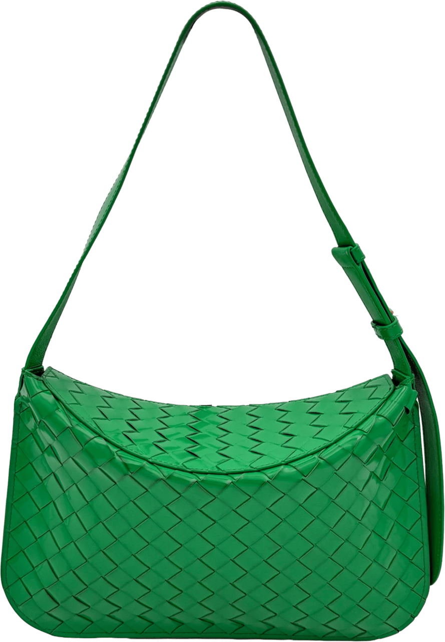 Bottega Veneta Bottega Veneta Flap Bag - Grass Groen