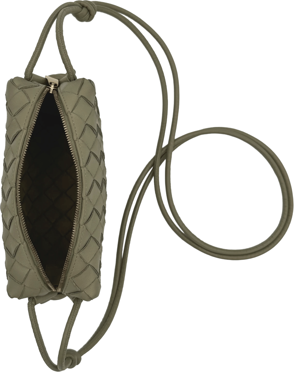 Bottega Veneta Bottega Veneta Mini Loop - Travertine Groen