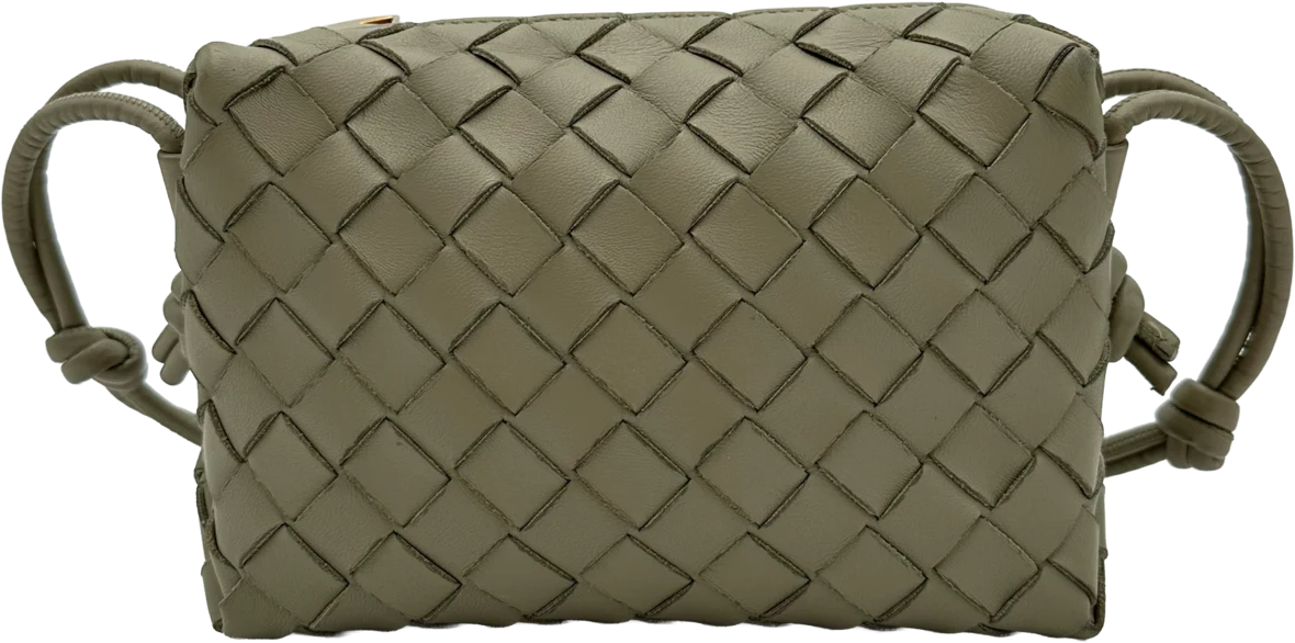 Bottega Veneta Bottega Veneta Mini Loop - Travertine Groen