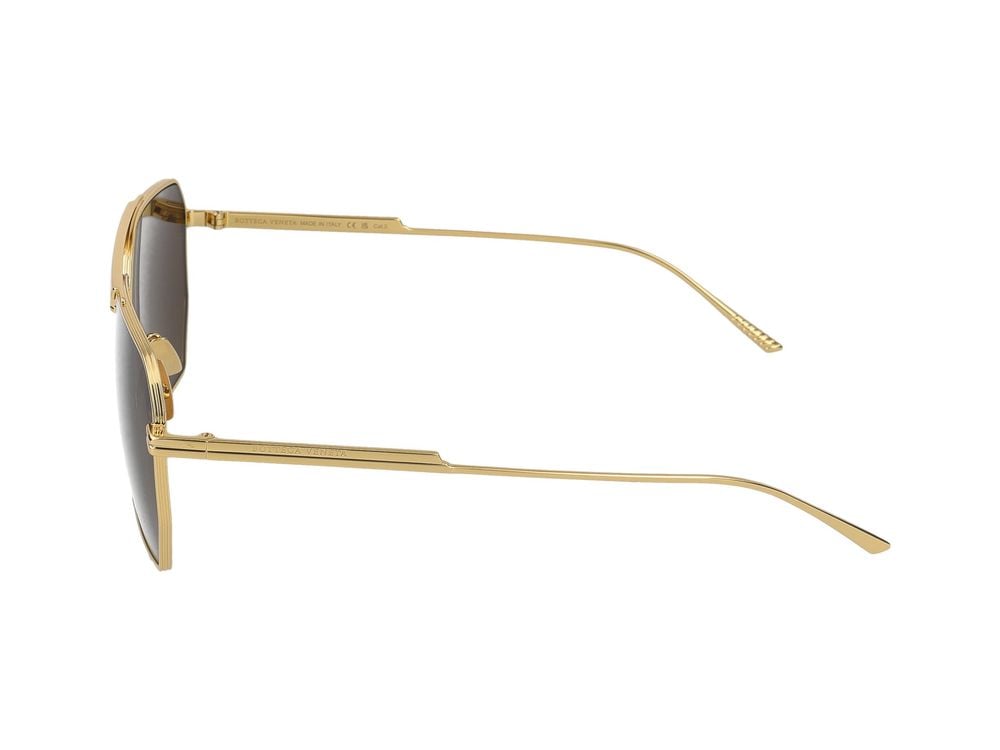 Bottega Veneta Sunglasses BV1012S 003 gold gold brown 60/13/145 Grijs