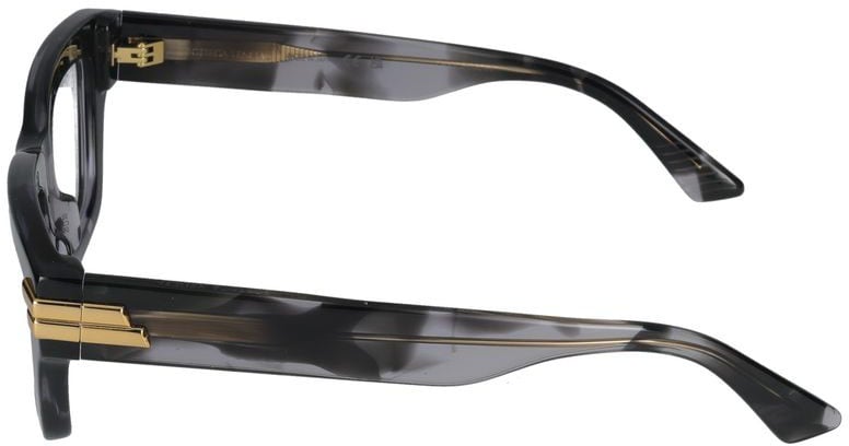 Bottega Veneta Eyeglasses Bottega Veneta BV1190O 006 Havana Havana Transpa 50/20/140 Zwart