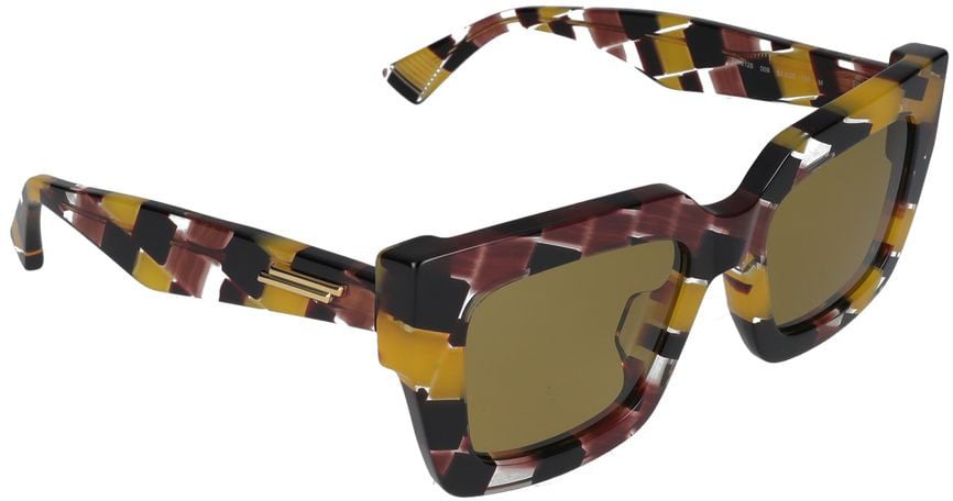 Bottega Veneta Sunglasses Bottega Veneta BV1212S 009 Multicolor Multicolor 52/20/145 Bruin
