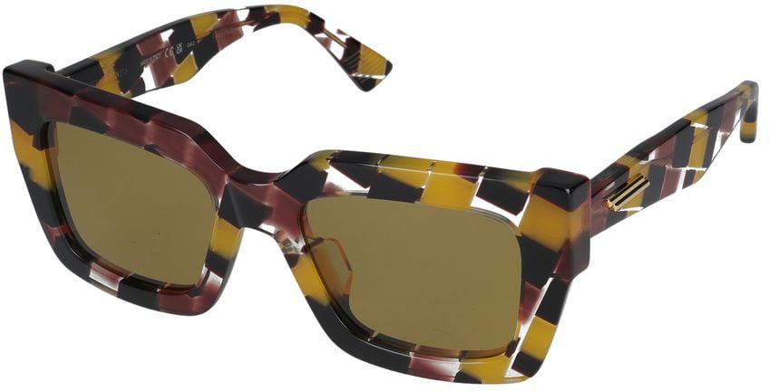 Bottega Veneta Sunglasses Bottega Veneta BV1212S 009 Multicolor Multicolor 52/20/145 Bruin