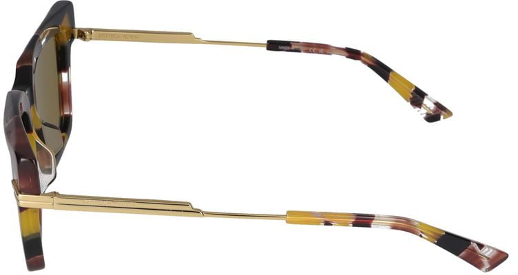 Bottega Veneta Sunglasses Bottega Veneta BV1242S 005 multicolor gold yello 53/15/140 Goud